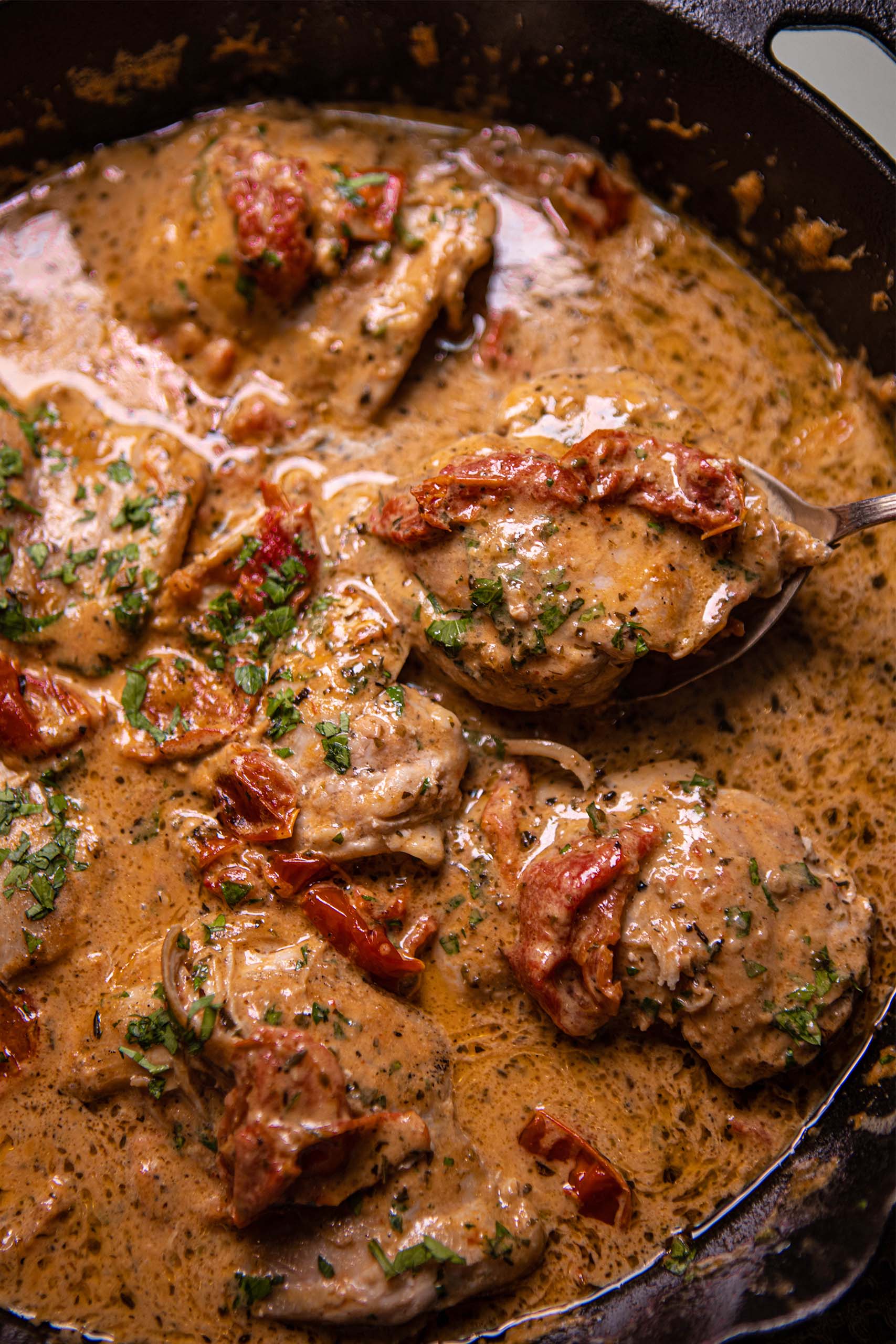 beautiful chicken hotdish