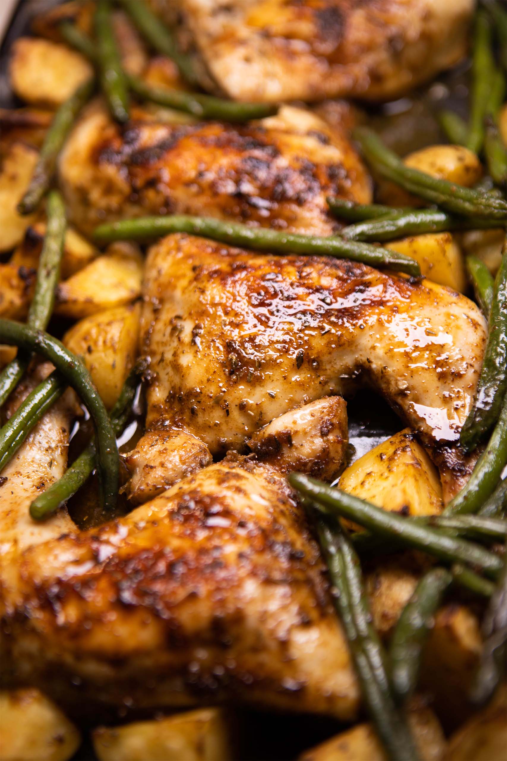 juicy chicken dinner